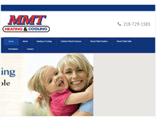 Tablet Screenshot of mmtheating.com